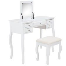Penny Dressing Table & Stool Set