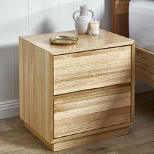 Natural Kayson Messmate Timber Bedside Table