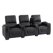Arden 3 Seater Electric Recliner Sofa with LED