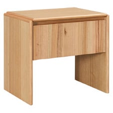 Elettra Tasmanian Oak Wood Bedside Table
