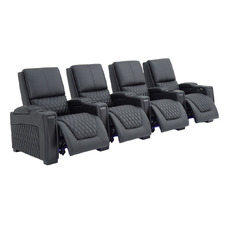 Rowan 4 Seater Electric Recliner Sofa with LED