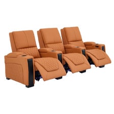 Arden 3 Seater Electric Recliner Sofa with LED