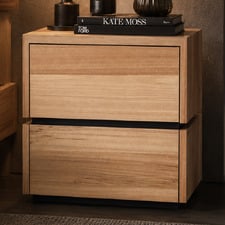 Phineas 2 Drawer Bedside Table