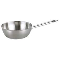Chef Inox Elite Tapered 1.1L Stainless Steel Sauteuse Pan