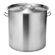 Chef Inox Force Stock Pot with Lid