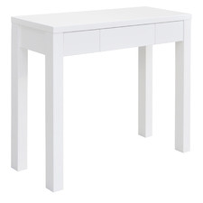 White Stacey Console Table