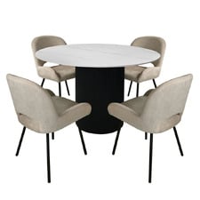 4 Seater Dale Dining Table & Chair Set