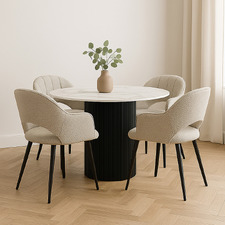 4 Seater Richmond Dining Table & Chair Set