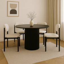 4 Seater Clara Dining Table & Chair Set