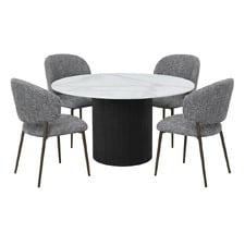 4 Seater Cyrilla Dining Table & Chair Set