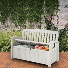 2 Seater Carty Patio Storage Bench