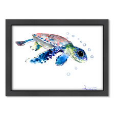 Baby Sea Turtles 1 Printed Wall Art