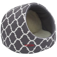 Lattice Igloo Woolly Pet Bed