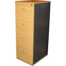 Four Drawer Filing Cabinet with Lock