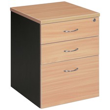 Mobile Pedestal with 2 Drawer / 1 File Filing Cabinet