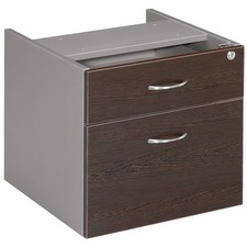Rivers 2 Drawer Desk‑Mounted Pedestal