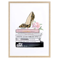 Fashionista Framed Printed Wall Art