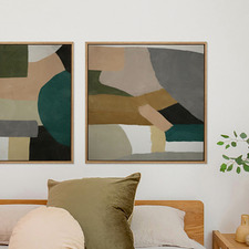 Jade Way II Canvas Wall Art