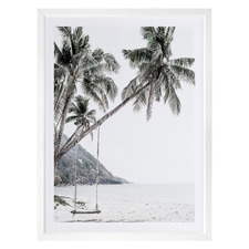 Swing Life Away Framed Printed Wall Art
