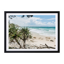 Welcome To Paradise Framed Printed Wall Art