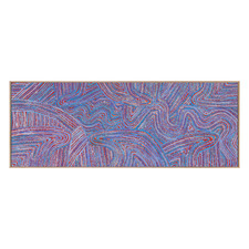 Mina Mina Jukurrpa V Canvas Wall Art