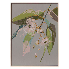 Neutral Flowering Gum II Canvas Wall Art