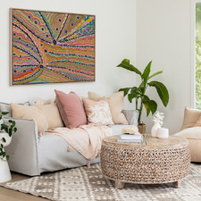 Wakirlpirri Jukurrpa Multicolour Canvas Wall Art