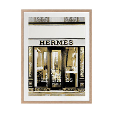 Hermes in Gold Printed Wall Art