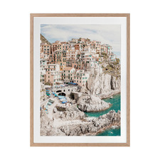 Cliffs of Cinque Terre Printed Wall Art