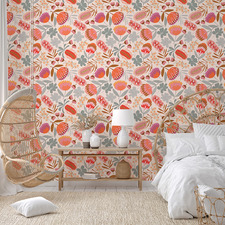 Native Bouquet I Peel & Stick Wall Mural