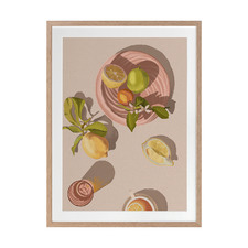 Citron Printed Wall Art