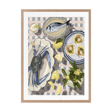 Sunset Feast Printed Wall Art