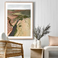 Where the River Runs Printed Wall Art