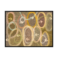 Multi-Coloured Yankirri Jukurrpa IV Printed Wall Art