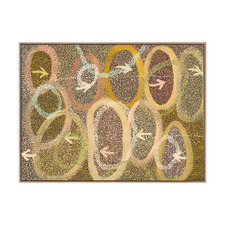Multi-Coloured Yankirri Jukurrpa IV Printed Wall Art