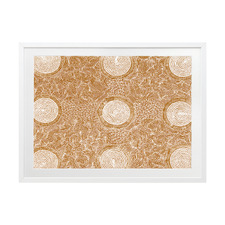 Mustard Pikilyi Jukurrpa Printed Wall Art