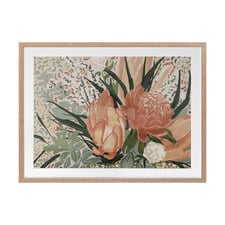 Floral Blush II Printed Wall Art