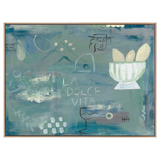 Blue Embodiment Printed Wall Art