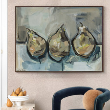 Pears Printed Wall Art