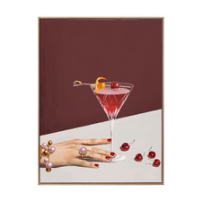 Cherry Martini Printed Wall Art