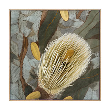 Wild Bottlebrush II Framed Canvas Wall Art