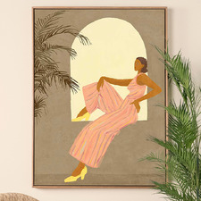 Solène Canvas Wall Art