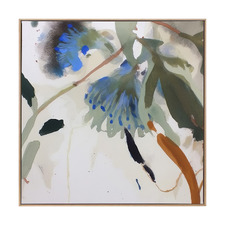 Blue Nectar III Canvas Wall Art