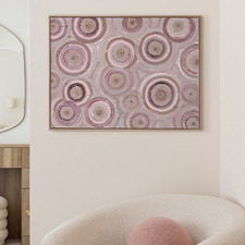 Purple Nirrangi II Canvas Wall Art