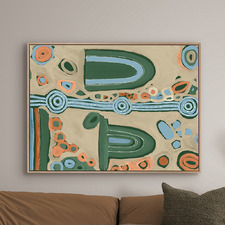 Gulbirmarra Baldya Canvas Wall Art