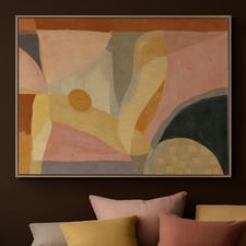 Warm Balance II Canvas Wall Art