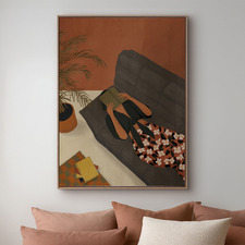 Lola Unhurried Canvas Wall Art