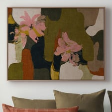 Soft Camouflage II Canvas Wall Art