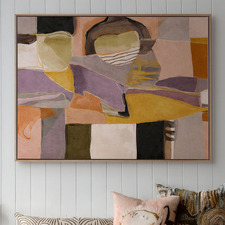 Held Shapes II Canvas Wall Art