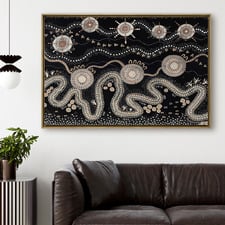 To Ground & Connect Canvas Wall Art